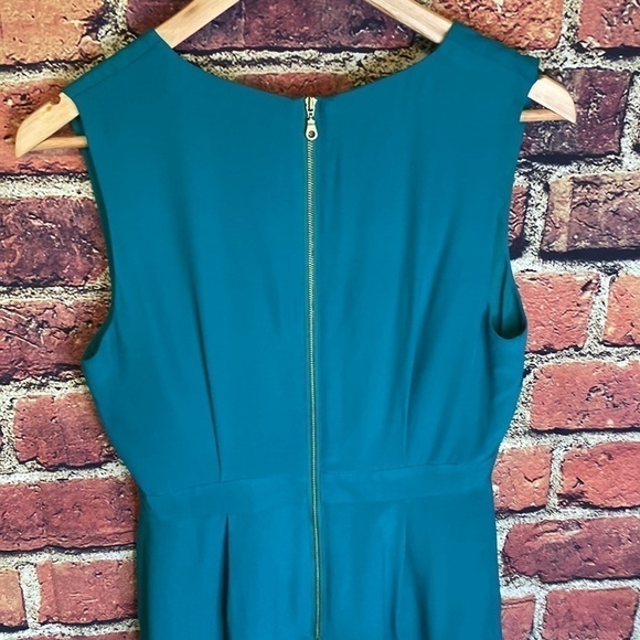 Whistles 100% Silk Faux Wrap Dress Size 6 - Picture 10 of 14